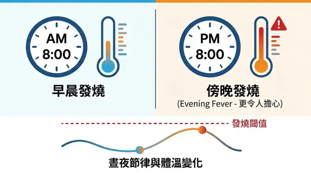 晝夜節律與體溫變化