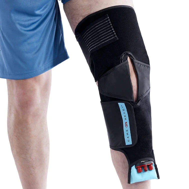 GameReady 膝部套筒(articulated knee wrap)戴喺膝關節